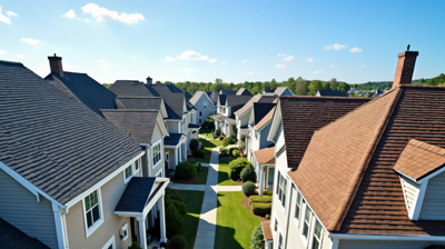 GAF vs Owens Corning shingles comparison for Rhode Island homes, focused on wind resistance and warranty value