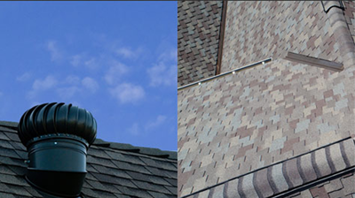 Ridge vents and turbine vents installation