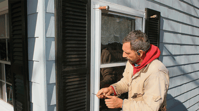 Storm windows installation by local contractor