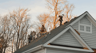 roof installers managing roof replacement
