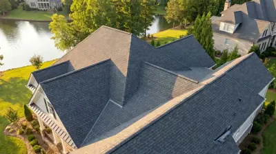 roof replacement house exterior with shingles