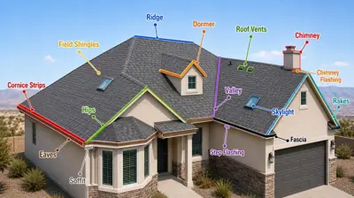 The Main Structural Components of a Roof