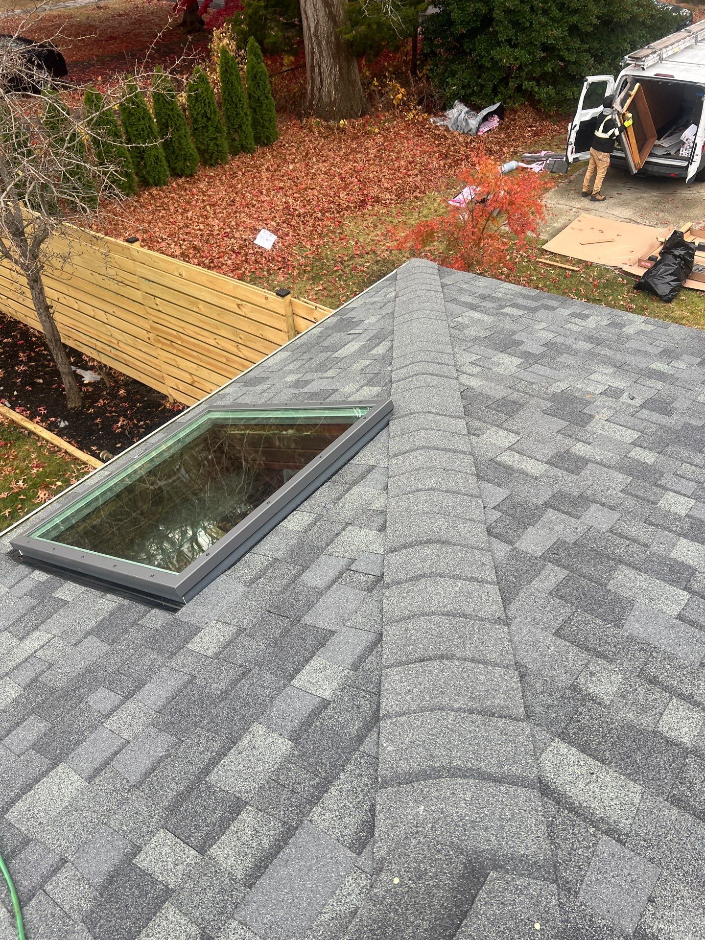 Owen's Corning Duration Shingles color Estate Gray