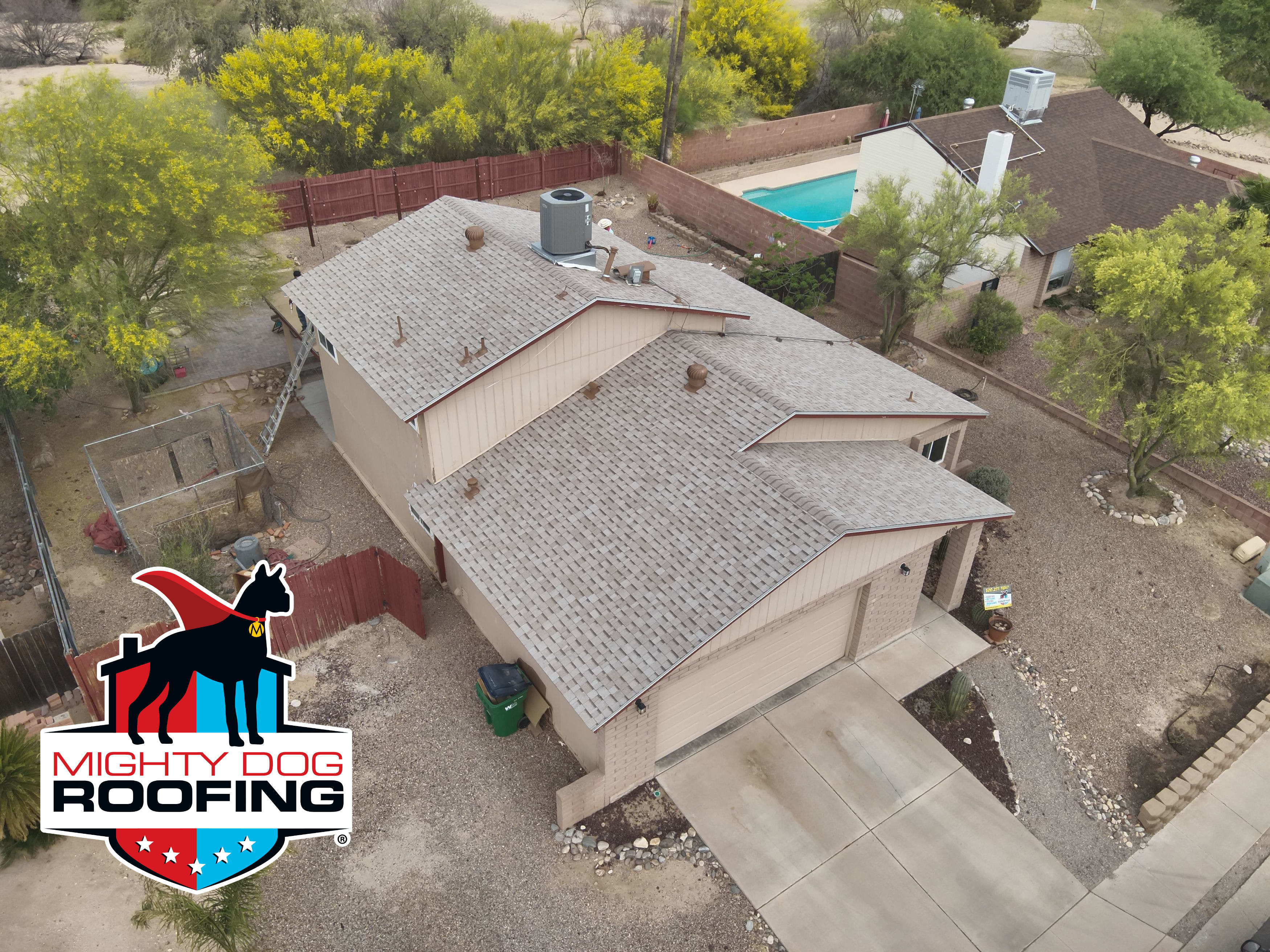Completed Shingle Roof Tucson