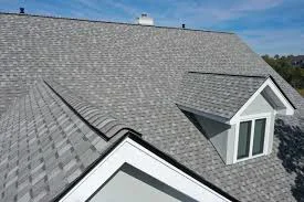 Completed roof replacement with new shingles on a Littleton, CO home near Chatfield State Park