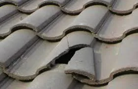 New concrete tile roof being installed on a luxury estate home in Greenwood Village, CO