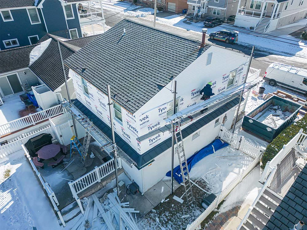 North Wildwood house roof and siding replacement
