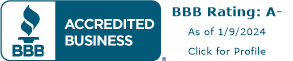 BBB Accredited Business January 2024