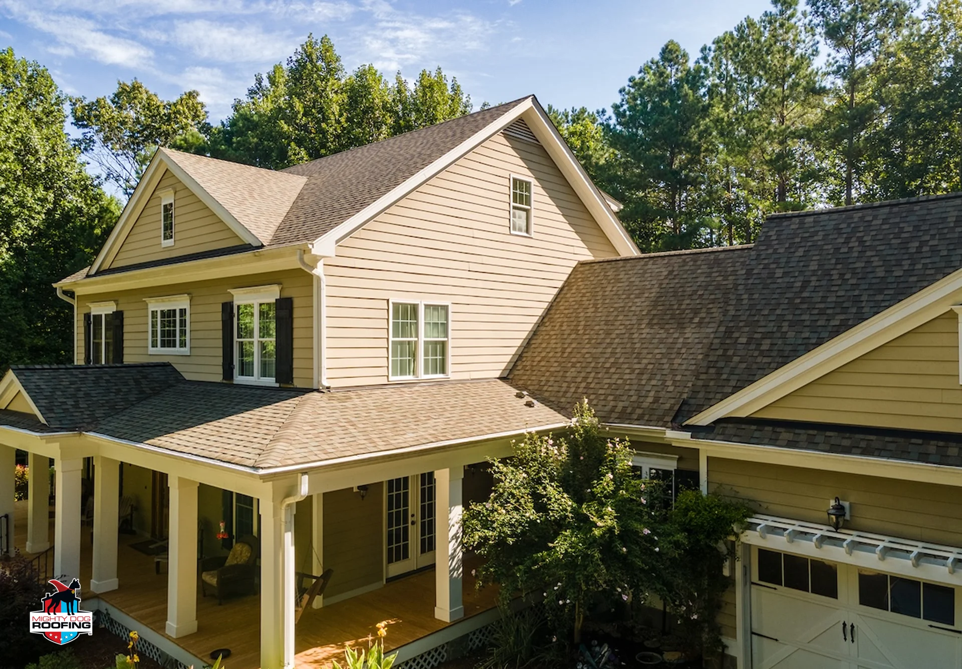Roof installation assessment on a residential home