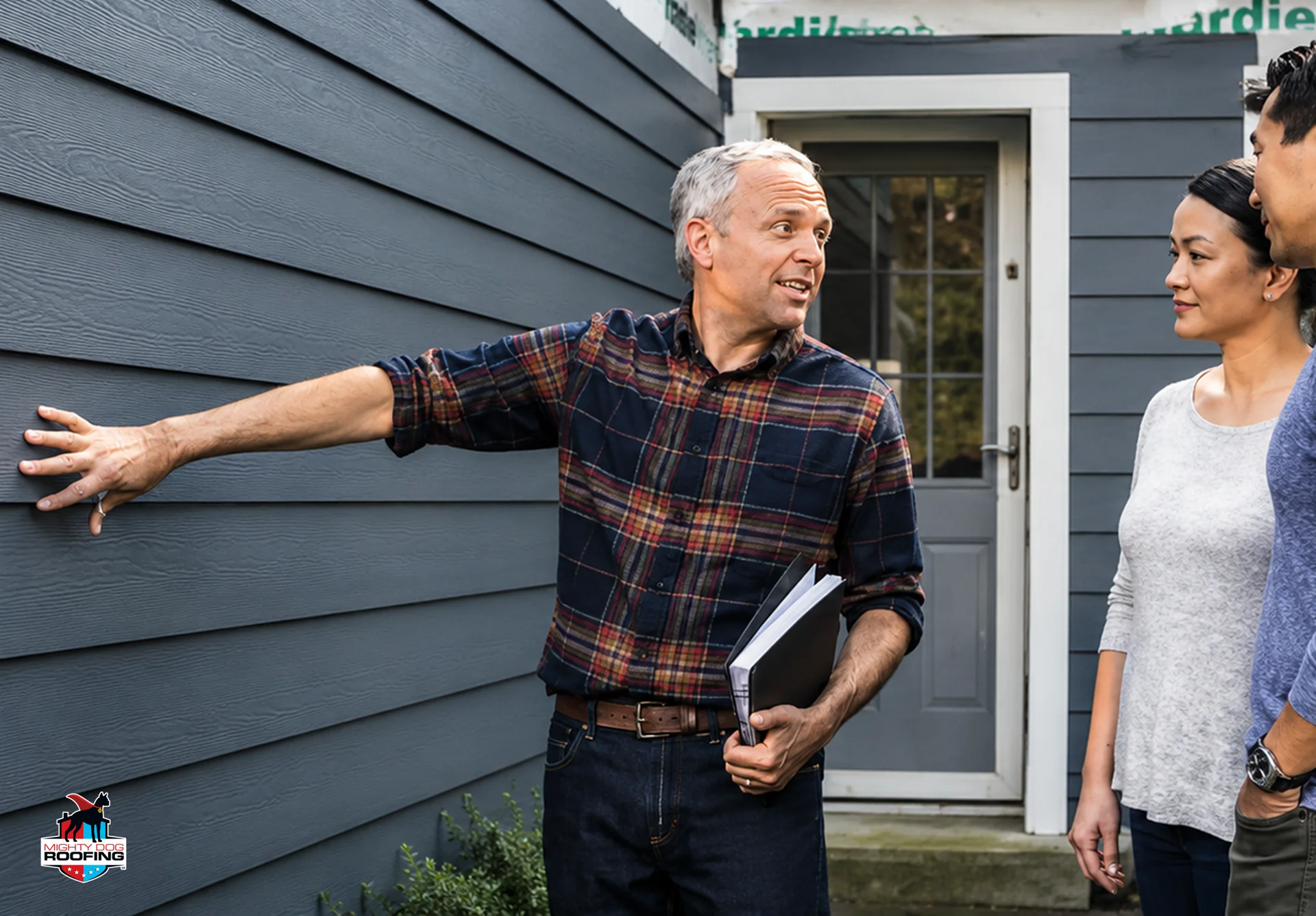 Siding installation consultation